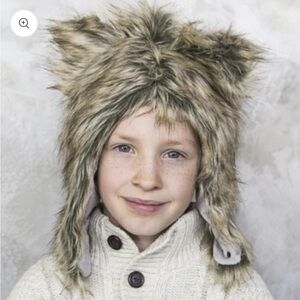 Eskimo Kids™ Faux Fur Toddler Hat - Grizzly Bear Brown